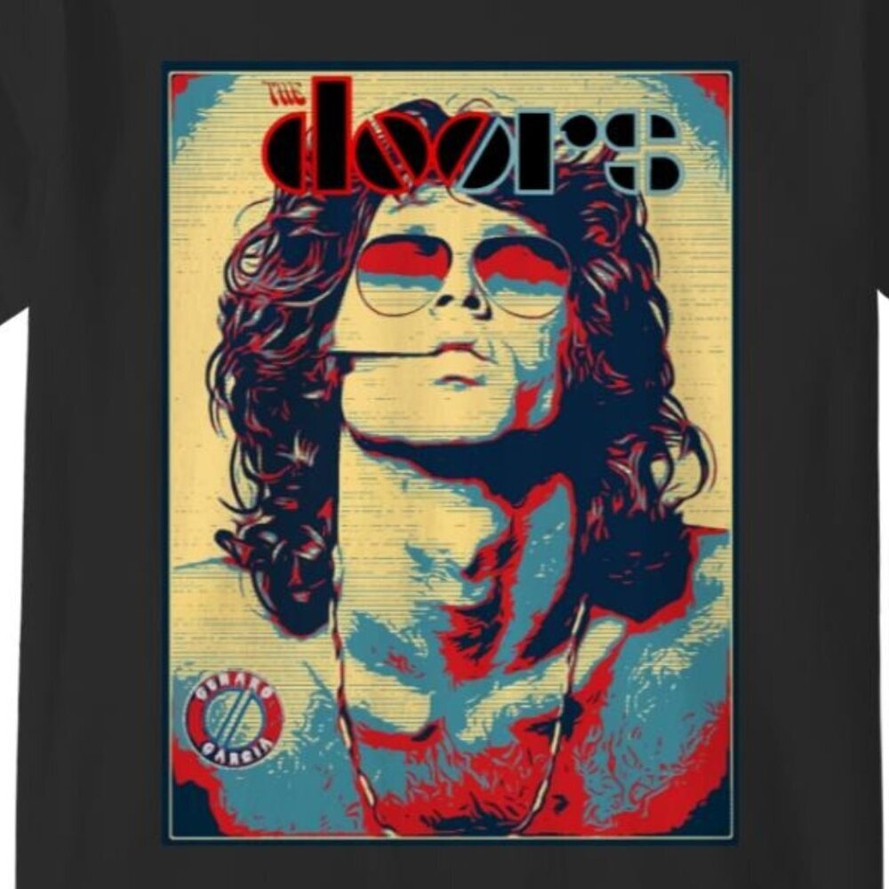 The Doors Jim Morrison American Poet Rock Band Fan Gift Graphic T-Shirt 90 - Picture 2 of 5
